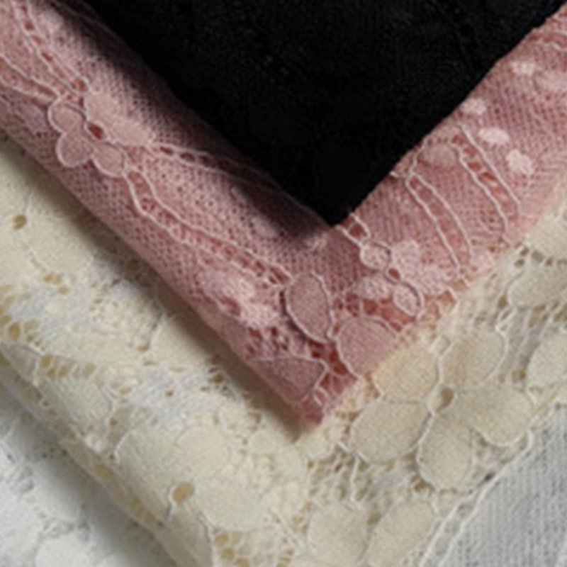 Lace Fabric Women's Nylon Warp Knit for Women's Wear Wholesale Supplie 12
